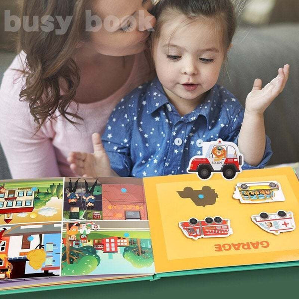 Montessori Quiet Busy Book for Kids | Premium Quality