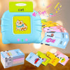 Flash Cards-Talking Toy Flash Card for Kids Language Re-Chargeable Education Machine