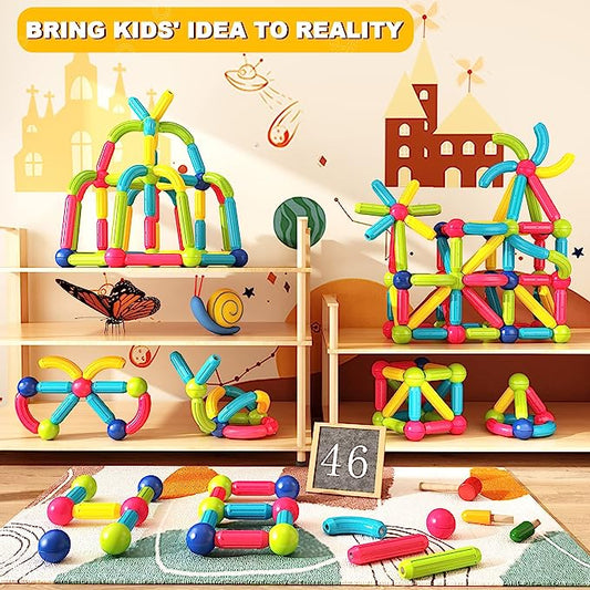 MAGNETIC STICKS BUILDING BLOCKS