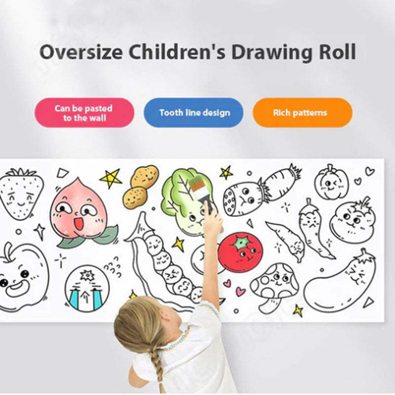 Children's Drawing Roll - Doodle ArtS