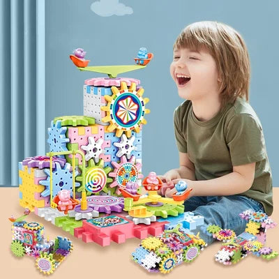 DIY Electric Gear Building Block (101 Pieces)